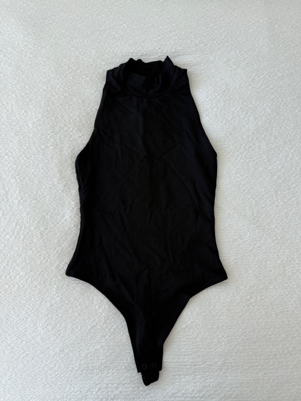 House of Harlow 1960 Black High-Neck Bodysuit